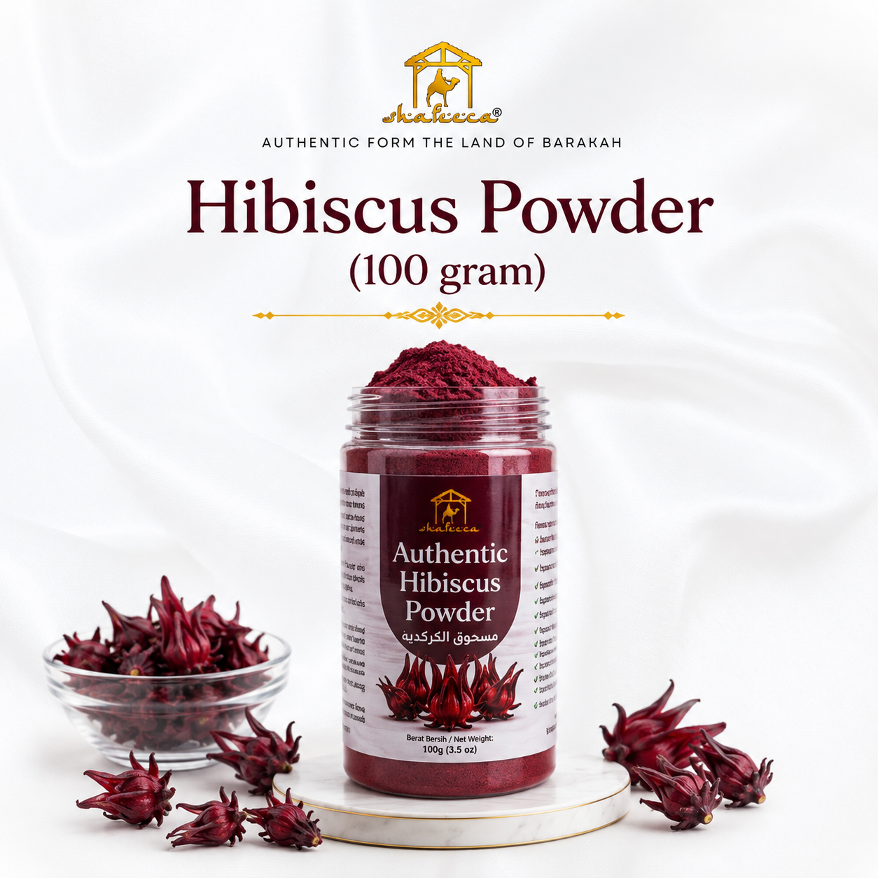 Shafeeca® Hibisbus Powder (100 gram)