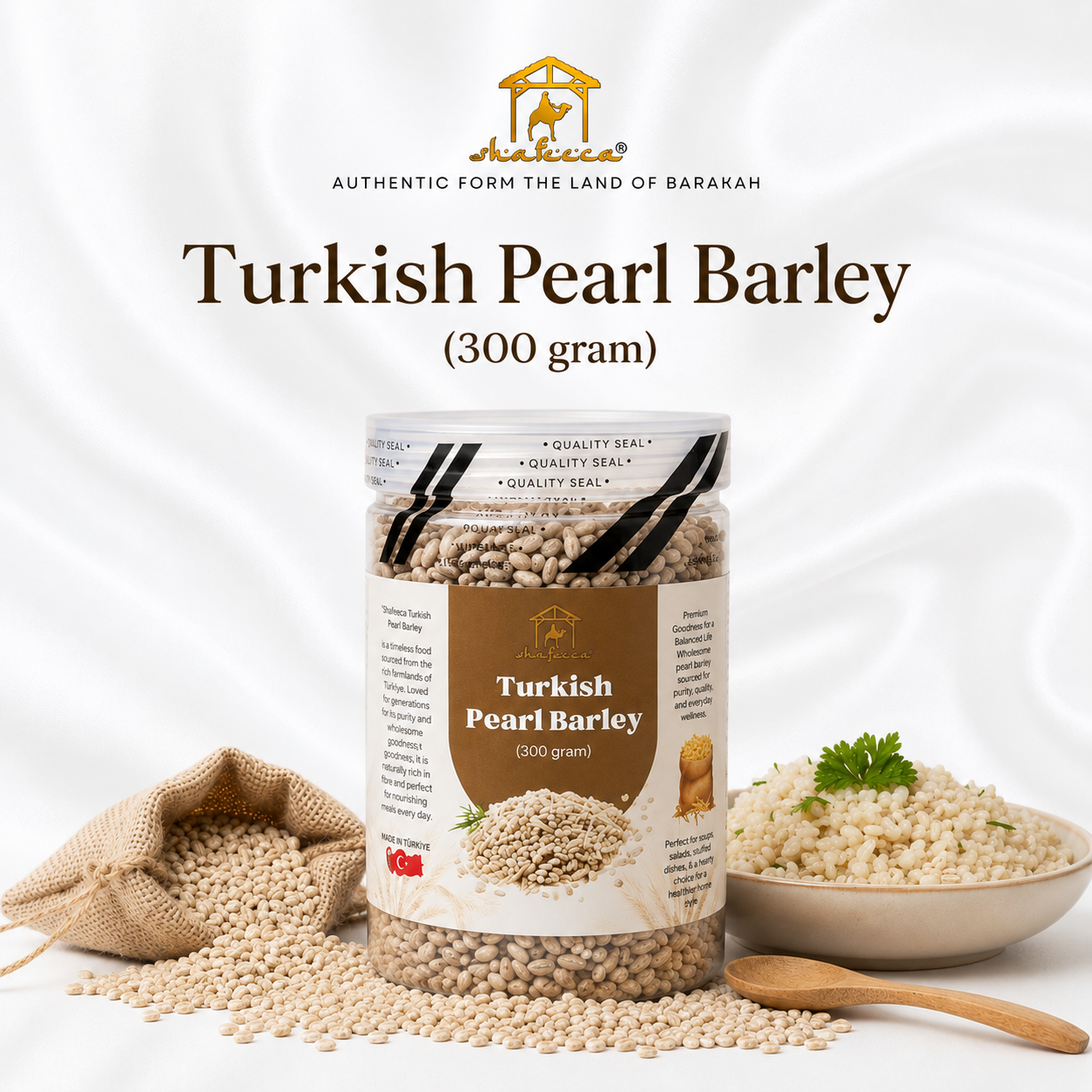 Shafeeca® Turkish Pearl Barley (300 gram)