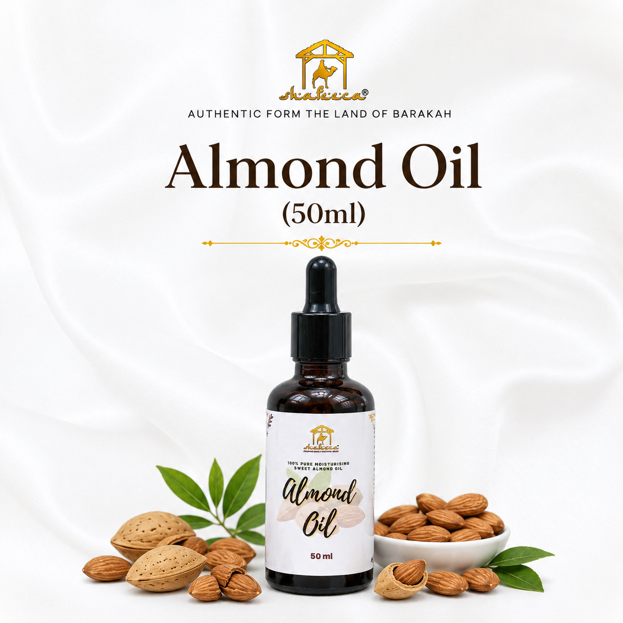 Shafeeca® Authentic Almond Oil (50ml)