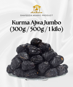 Shafeeca® Kurma Ajwa Jumbo (1 kilo / 500g / 300g) - Image 4