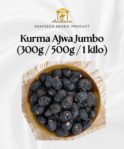 Shafeeca® Kurma Ajwa Jumbo (1 kilo / 500g / 300g) - Image 7
