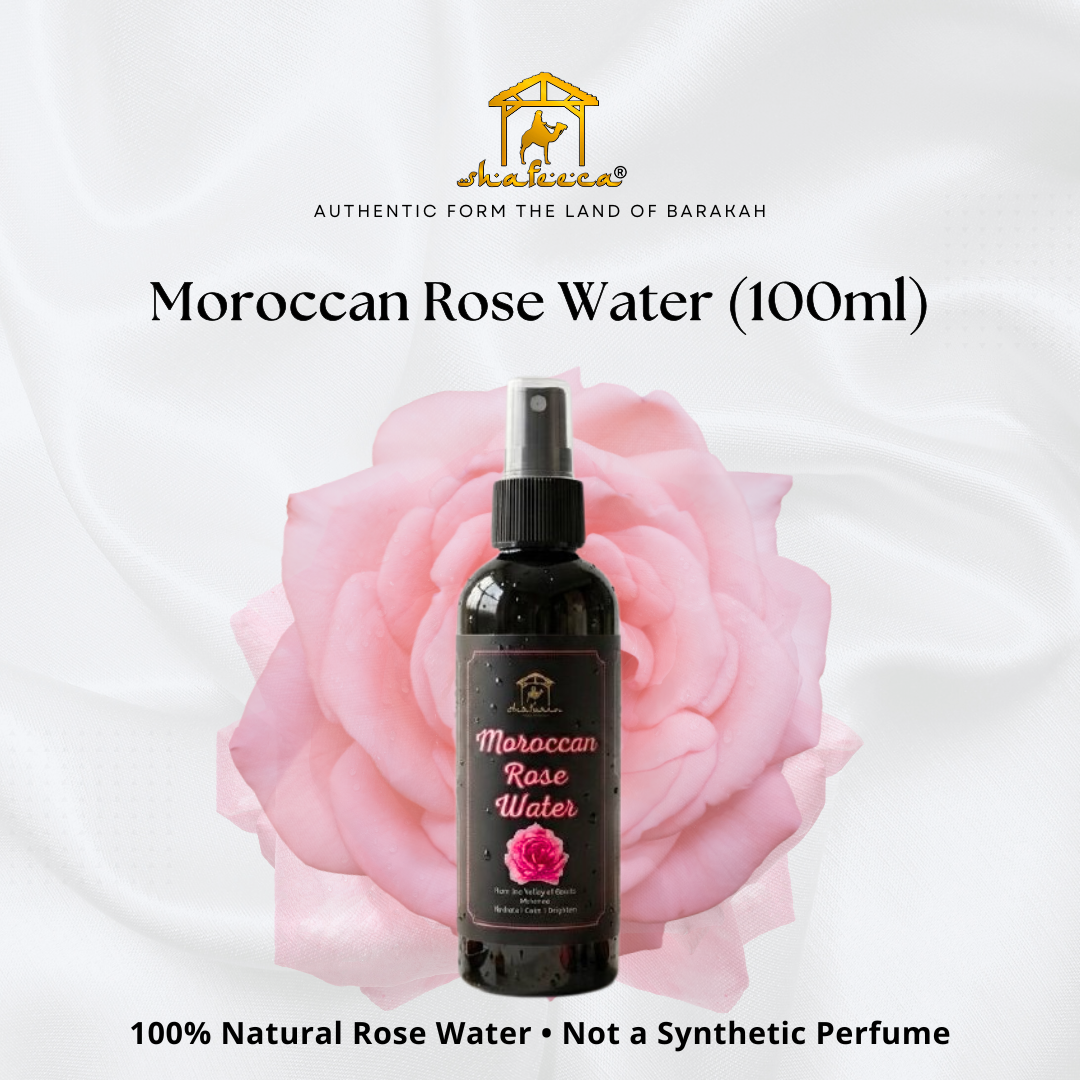 Shafeeca® Moroccan Rose Water (100ml)