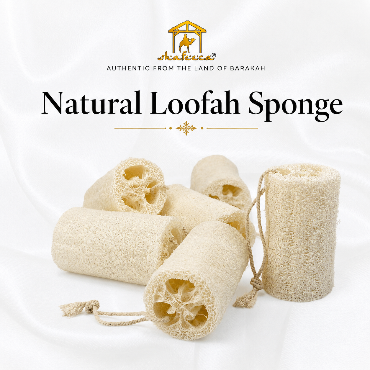 Shafeeca® Loofah Sponge Scrub